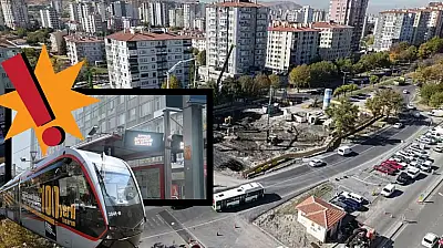 Kayseri'de tramvay kullanan vatandaşlar çileden çıktı – 'Ne zaman bitecek, yeter!'