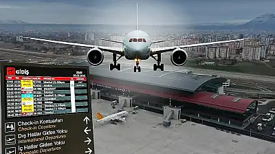 Kayseri Havalimanı'nda aylık 149 bin TL'ye kiraya verilecek!