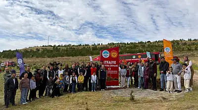 Kayseri İtfaiyesi'nin 100. yılı: Yüzlerce fidan toprakla buluştu!