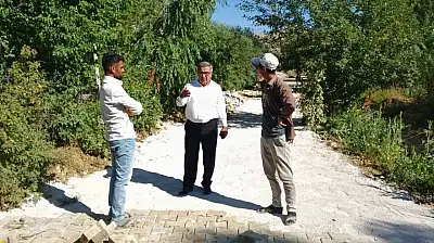 Kayseri'nin o ilçesinde yol yenileme çalışmaları hız kesmiyor
