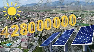 Kayseri'nin o ilçesine güneş tarlası kurulacak: İşte 428 milyonluk dev projenin detayları!
