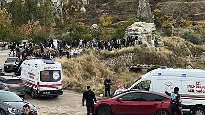 Kayseri'nin yanı başında peri bacası çöktü! Ölü ve yaralılar var!