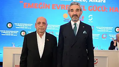 Kayseri Şube Başkanı Navruz, HAK-İŞ İl Başkanları Toplantısı'na katıldı