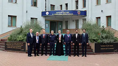 Kayseri'ye Türk dünyasından özel konuklar: Üç ayrı noktayı ziyaret ettiler!