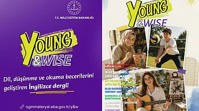 Kayserili lise öğrencilerine İngilizce destek: ''Young and Wise'' dergisinin yeni sayısı yayımlandı