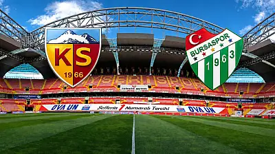 Kayserispor-Bursaspor maçı öncesi rekor kırıldı!