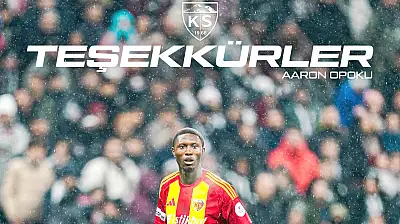 Kayserispor'da ayrılık sonrası dikkat çeken detay!