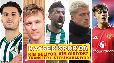 Kayserispor'da kim geliyor, kim gidiyor? Transfer listesi kabarıyor