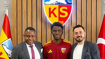 Kayserispor'un yeni transferi Kayseri'ye geldi! İlk görüntü ortaya çıktı