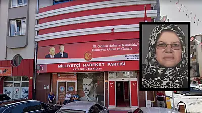MHP Kayseri camiasının acı günü