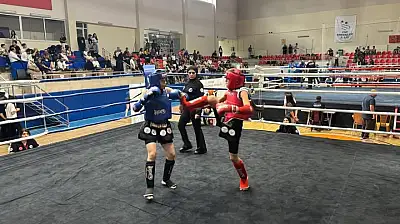 Talas'ta Hasan Turan Muaythai Müsabakaları başladı