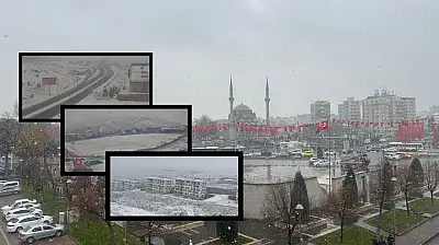 Yoğun kar yağışı başladı – Kayseri'de okullar tatil olacak mı?