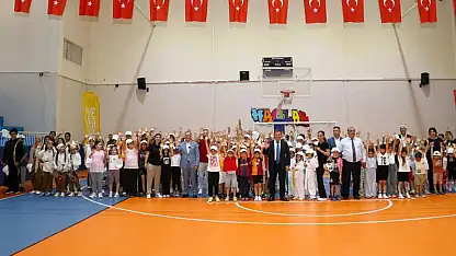 Hacılar'da Yaz Spor Okulları'nın açılışı gerçekleşti