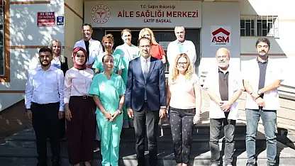 İl Sağlık Müdürü Erşan'dan sağlık merkezlerine ziyaret!