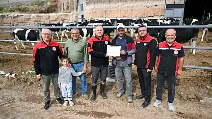 Kayseri'de hastalıklardan ari işletmeye belge takdimi!