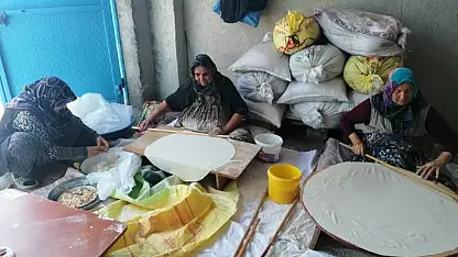 Kayseri'de kadınlar sabahın ilk ışıklarıyla başladı! Kışlık hazırlık telaşı