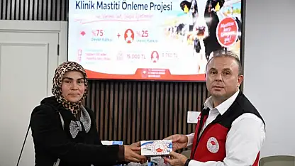 Kayseri'de verimli süt teknolojilerine destek! Bakanlığın desteğiyle bakın ne dağıtıldı…