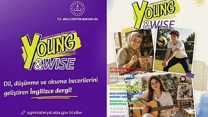 Kayserili lise öğrencilerine İngilizce destek: ''Young and Wise'' dergisinin yeni sayısı yayımlandı