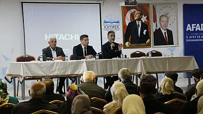 Sarız'da afet konutları sahiplerini buldu!