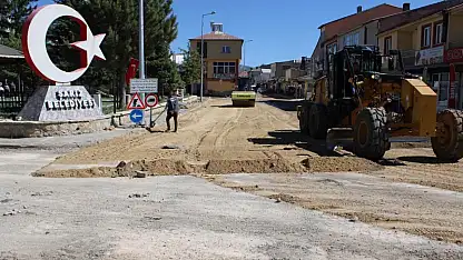 Sarız'da o caddeler baştan sona yenileniyor!