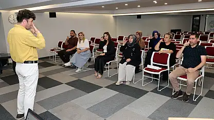 Talas Belediyesi'nden personellerine örnek eğitim!