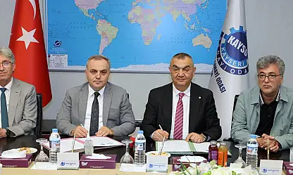 Erciyes Üniversitesi ile KAYSO arasında eğitim protokolü!