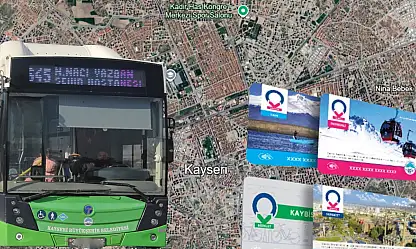 Kayseri'de güzergah ve sefer saati değişikliği ( 1 Ağustos 2026)