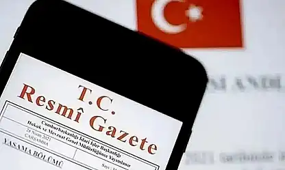 Resmi Gazete'de bugün - 9 Ekim 2026