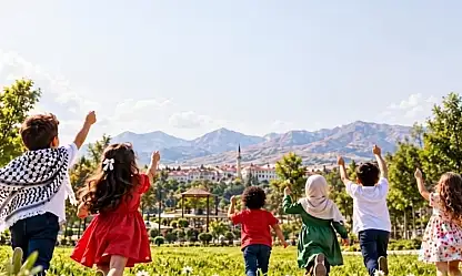 Yeşilhisar'da Gazze'deki çocuklar için anlamlı etkinlik