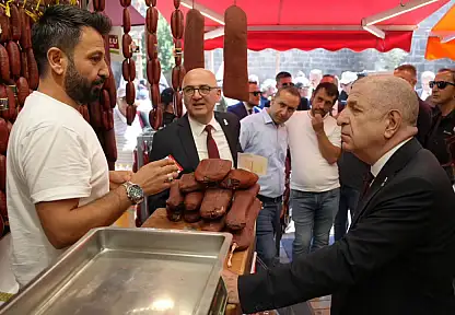 Ümit Özdağ: 20 bin TL maaş alıyorlar, kilosu 3250 TL'ye varan pastırma dükkanlarının önüne sığınıyorlar!