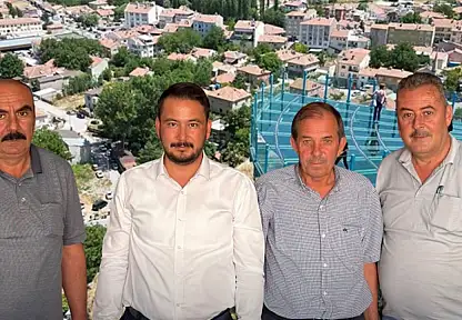A Parti İl Başkanı İbrahim Kılıç'a Bünyanlılardan hayırlı olsun ziyareti