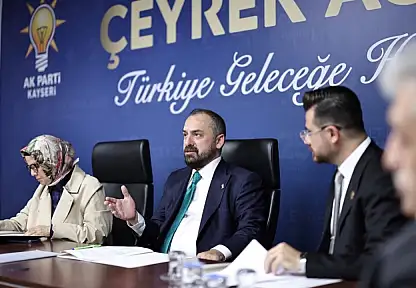 AK Parti'den Kayseri'de dikkat çeken açıklama: 'Pazarlık süreci değil'