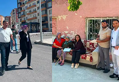AK Parti Hacılar Teşkilatı sahada