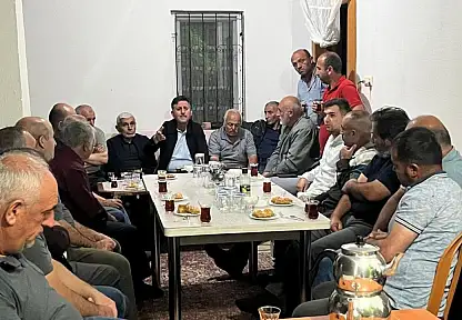 AK Parti İncesu'dan mahalle mahalle ziyaret!
