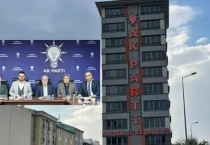 AK Parti Kayseri İl Başkanlığı'nda önemli toplantı: Kimler katıldı?