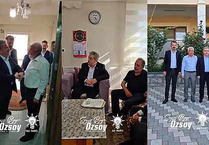 AK Partili Vekil Özsoy, sahaya indi: Hangi mesajları verdi?