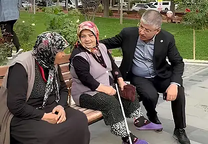 Çopuroğlu Yıldız Parkı'nda vatandaşlarla bir araya geldi!