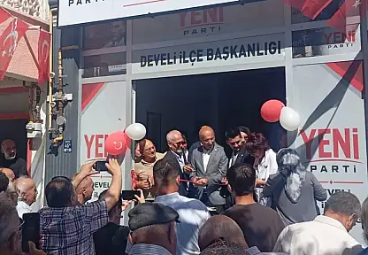 Develi'de siyasette yeni dönem! Yeni Parti resmen kapılarını açtı