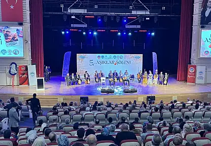 Dursun Ataş, 5. Uluslararası Kayseri Aşıklar Şöleni'ne katıldı!
