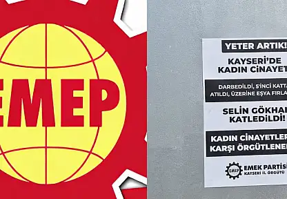 EMEP Kayseri'den kadın cinayetlerine karşı mücadele çağrısı