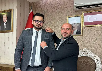 Genç girişimciler AK Parti'ye katıldı