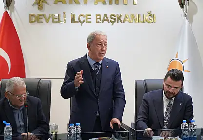 Hulusi Akar'dan Develi'ye OSB müjdesi