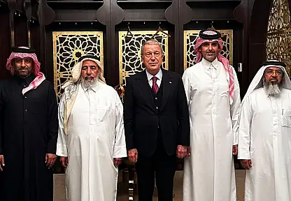 Hulusi Akar'dan Katar heyetiyle üst düzey görüşme!