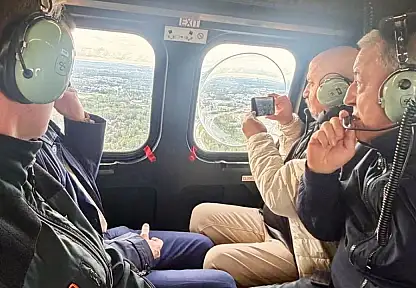 Hulusi Akar, Finlandiya-Rusya sınır hattında incelemelerde bulundu!
