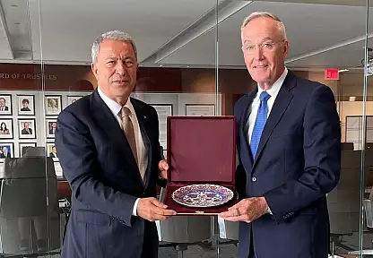 Hulusi Akar'ın ABD temasları sürüyor: ABD eski Genelkurmay Başkanı ile görüştü!