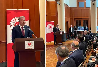 Hulusi Akar, Washington'da düzenlenen programa katıldı: Dikkat çeken mesajlar...