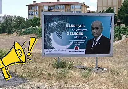 İncesu'da billboardlar değişti: Kongre maratonu başlıyor!