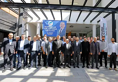 Kayseri'de dikkat çeken buluşma! Muhtarlar Büyükkılıç'a ne anlattı?