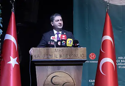 Kayseri'de konuştu! Türkiye için en büyük tehlikeyi tek tek sıraladı