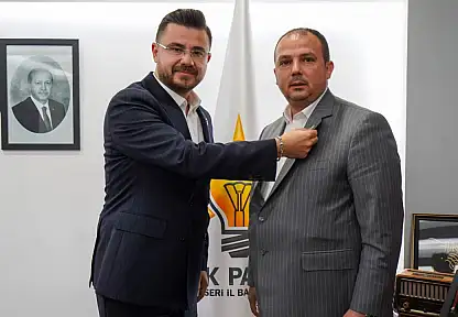 Kayserili fenomen iş insanı AK Parti'ye katıldı!